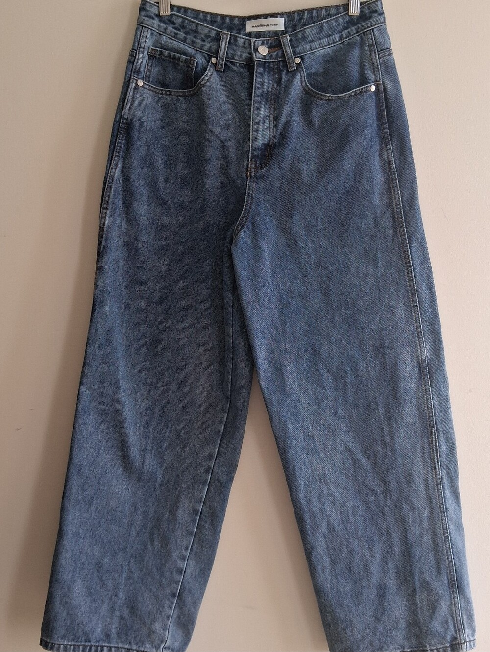 Maniere De Voir Wide Jeans 30 Waist 30 Inseam Non-stretch GUC MSRP 200$